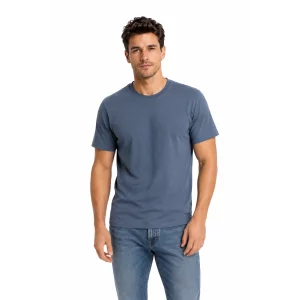Tricou barbati Blue Granite, marimea M, 100% bumbac