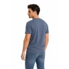 Tricou barbati Blue Granite, marimea XL, 100% bumbac