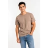 Tricou barbati Brown Rice, marimea L, 100% bumbac
