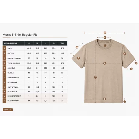 Tricou barbati Brown Rice, marimea M, 100% bumbac