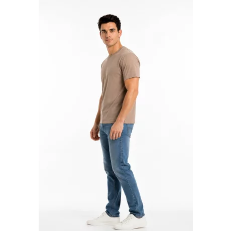 Tricou barbati Brown Rice, marimea S, 100% bumbac