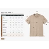 Tricou barbati Brown Rice, marimea S, 100% bumbac