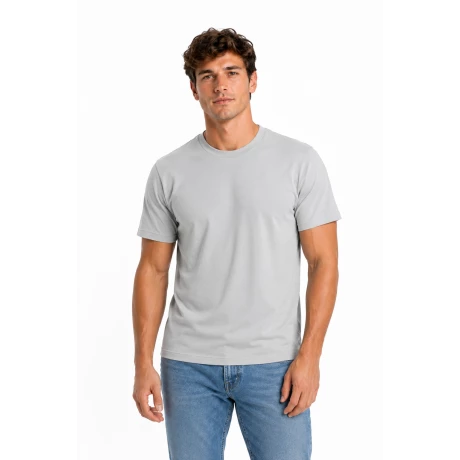 Tricou barbati Glacier Gray, marimea XL, 100% bumbac