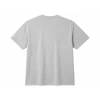 Tricou barbati Grey Melange, marimea M, 95% bumbac, 5% viscoza