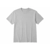 Tricou barbati Grey Melange, marimea S, 95% bumbac, 5% viscoza