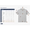 Tricou barbati Grey Melange, marimea XL, 95% bumbac, 5% viscoza