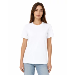 Tricou dama Bright White, marimea S, 100% bumbac