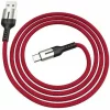 Cablu Date si Incarcare Lamtech, USB la Type-C, 5A, 1.2m, Rosu
