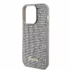 Husa de protectie Guess PU Square Mirror Script Logo Case for iPhone 15 Pro Max Silver