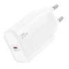 Incarcator retea Lamtech, PD, 25W, 1xUSB Type-C, Alb