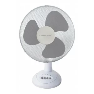 Ventilator de masa Esperanza Chinook, 12", EHF003WE, 40W, Alb