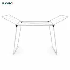 Uscator de rufe LUNARO NOVA-WH 102.5 x 55 x 5 cm, 18 m, max. 15 kg, alb