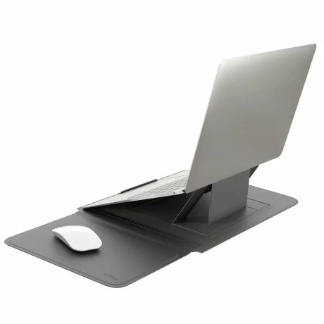 Husa laptop Allity ALS-100, 14", cu suport, Negru