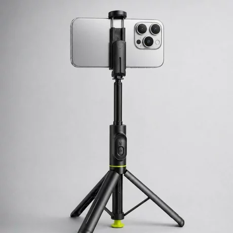 Selfie stick Allity ABA-401, Bluetooth, Negru