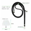 Snur universal pentru gat pentru telefon, Roz