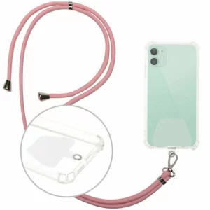 Snur universal pentru gat pentru telefon, Roz