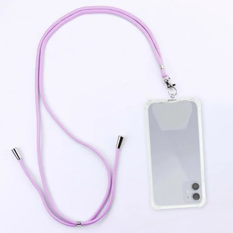 Snur universal pentru gat pentru telefon, Violet