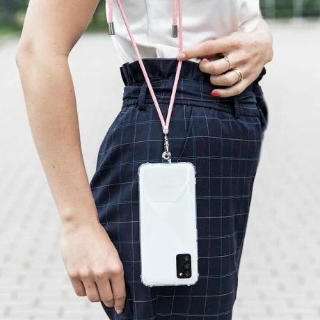 Snur universal pentru gat pentru telefon, Violet