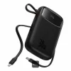 Acumulator extern Baseus QPow2, 10000 mAh, 30W, Negru – P10055008113-00