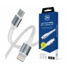 Cablu Date si Incarcare 3mk, Hyper N-SERIES, USB-C la Lightning, 1m, 9V/3A, 27W, Alb