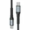 Cablu Date si Incarcare 3mk, Hyper N-SERIES, USB-C la USB-C, 1m, 48V/5A, 240W, Negru