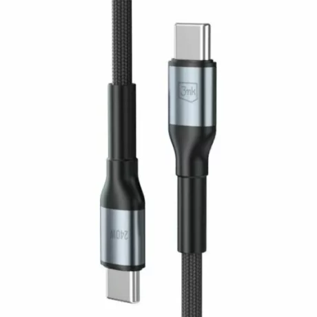 Cablu Date si Incarcare 3mk, Hyper N-SERIES, USB-C la USB-C, 1m, 48V/5A, 240W, Negru