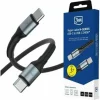 Cablu Date si Incarcare 3mk, Hyper N-SERIES, USB-C la USB-C, 1m, 48V/5A, 240W, Negru