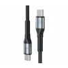 Cablu Date si Incarcare 3mk, Hyper N-SERIES, USB-C la USB-C, 3m, 48V/5A, 240W, Negru