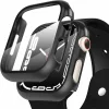 Carcasa cu protectie ecran TECH-PROTECT Defense 360 compatibila cu Apple Watch 7/8 45 mm Black