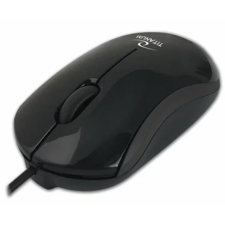 Mouse optic wireless Esperanza Dorado, TM125K,  3 butoane, 2.4GHz, Usb-C, 1000dpi, Negru