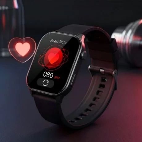 Smartwatch 3mk Altora Easy Touch Sports, Bluetooth 5.4, IP67, Negru