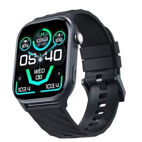 Smartwatch 3mk Altora Easy Touch Sports, Bluetooth 5.4, IP67, Negru