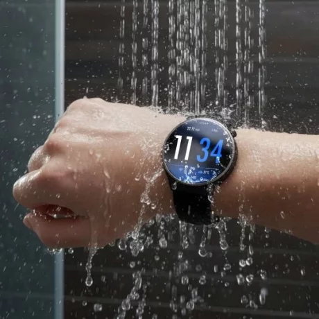 Smartwatch 3mk Altora Everyday Slim, Bluetooth 5.3, IP68, 60Hz display, Negru