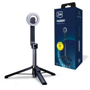 Suport pentru selfie stick 3mk HARDY MagSelfie Stick, Negru