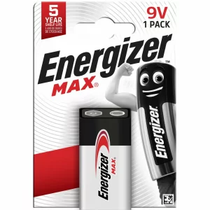 Baterii Alcaline Energizer Max Power, 522 9V/2BP